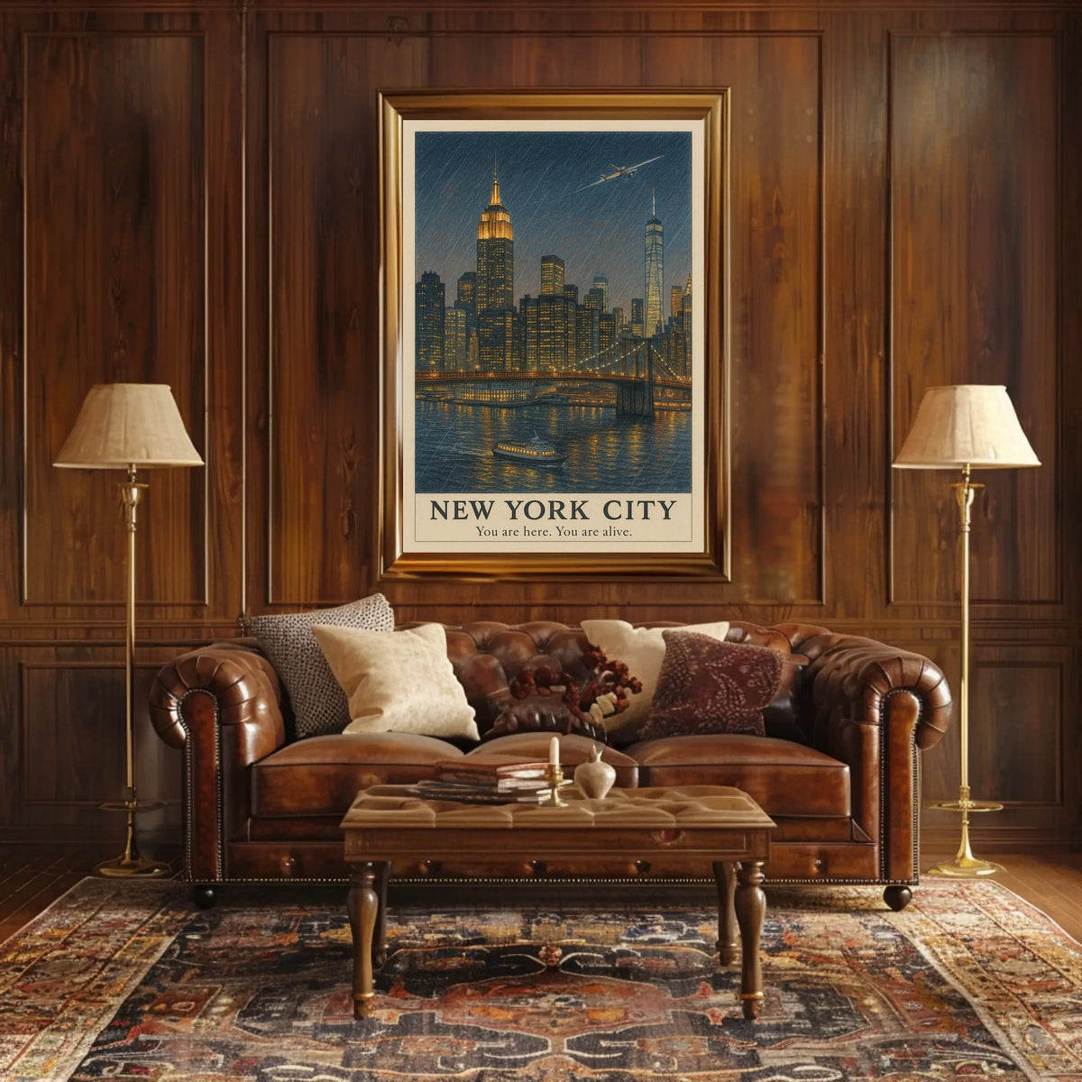 New York City A Vibrant Metropolis Poster