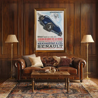 Renault NervaSport World Record Achievement Poster