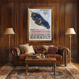 Renault NervaSport World Record Achievement Poster
