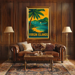 Virgin Islands Paradise Poster