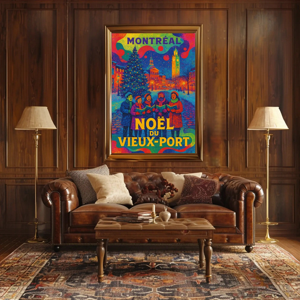 Noël du Vieux-Port Montréal Poster