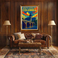 Columbia, South Carolina Poster