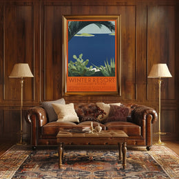 Winter Resort Jugoslav Riviera Poster