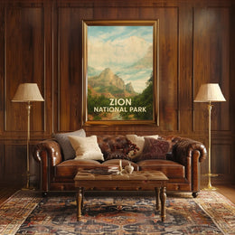 Zion National Park Poster