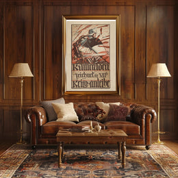 Wartime Heroic Scene Historical or Presidential Poster