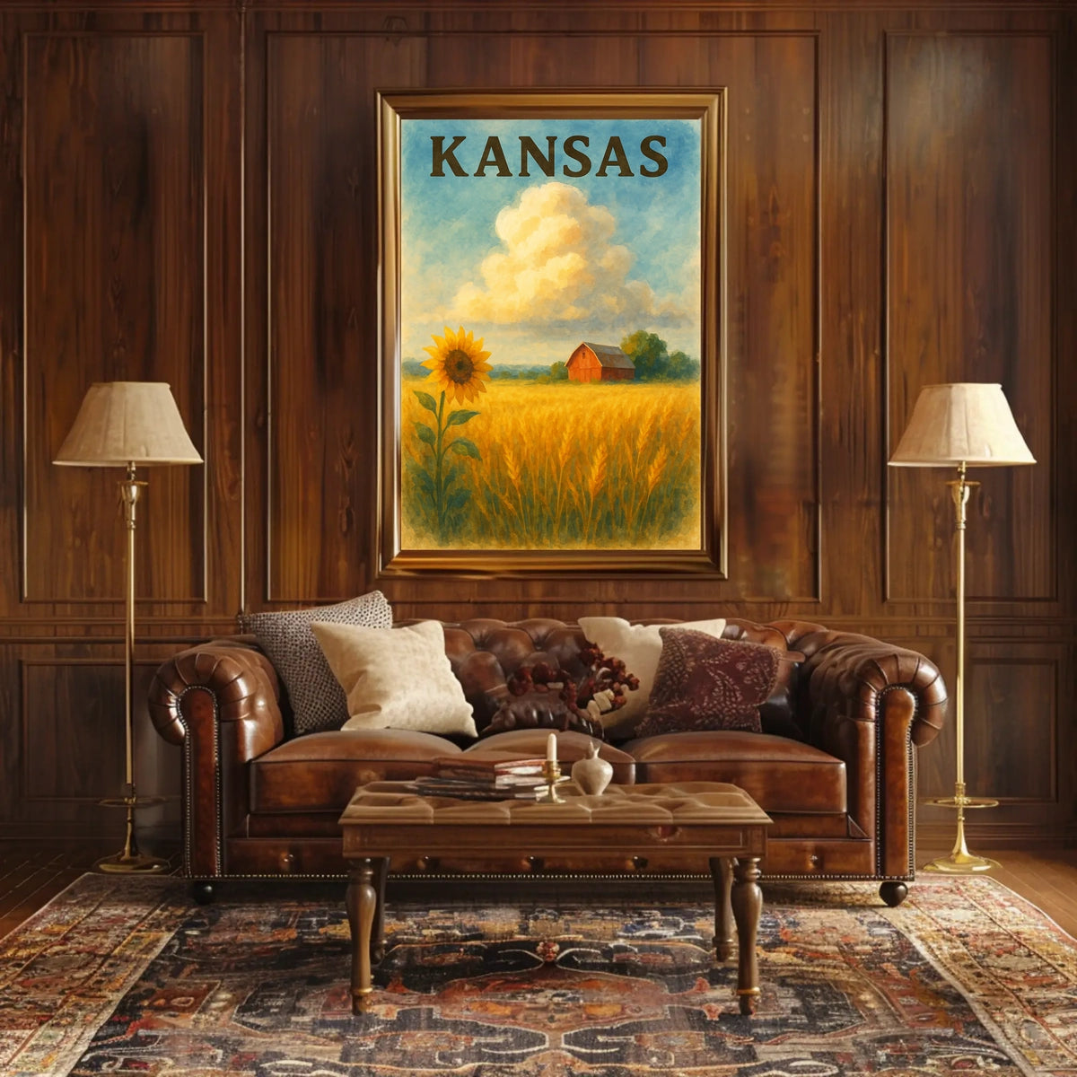 Kansas Landscape Poster