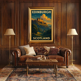 Edinburgh Castle A Scottish Icon Poster