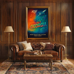 Fly Georgia Poster