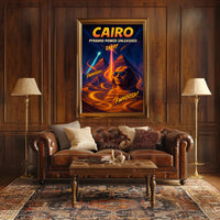 Cairo – Pyramid Power Unleashed Poster PosterGoat