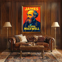 James Clerk Maxwell Poster