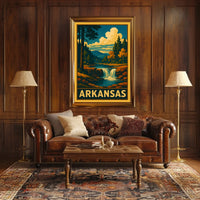 Arkansas Nature Poster