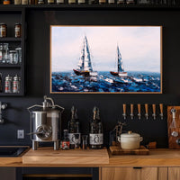 Sailing Serenity Poster
