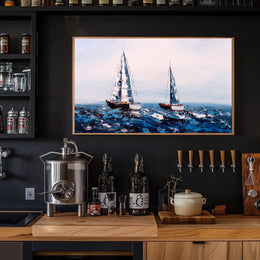 Sailing Serenity Poster