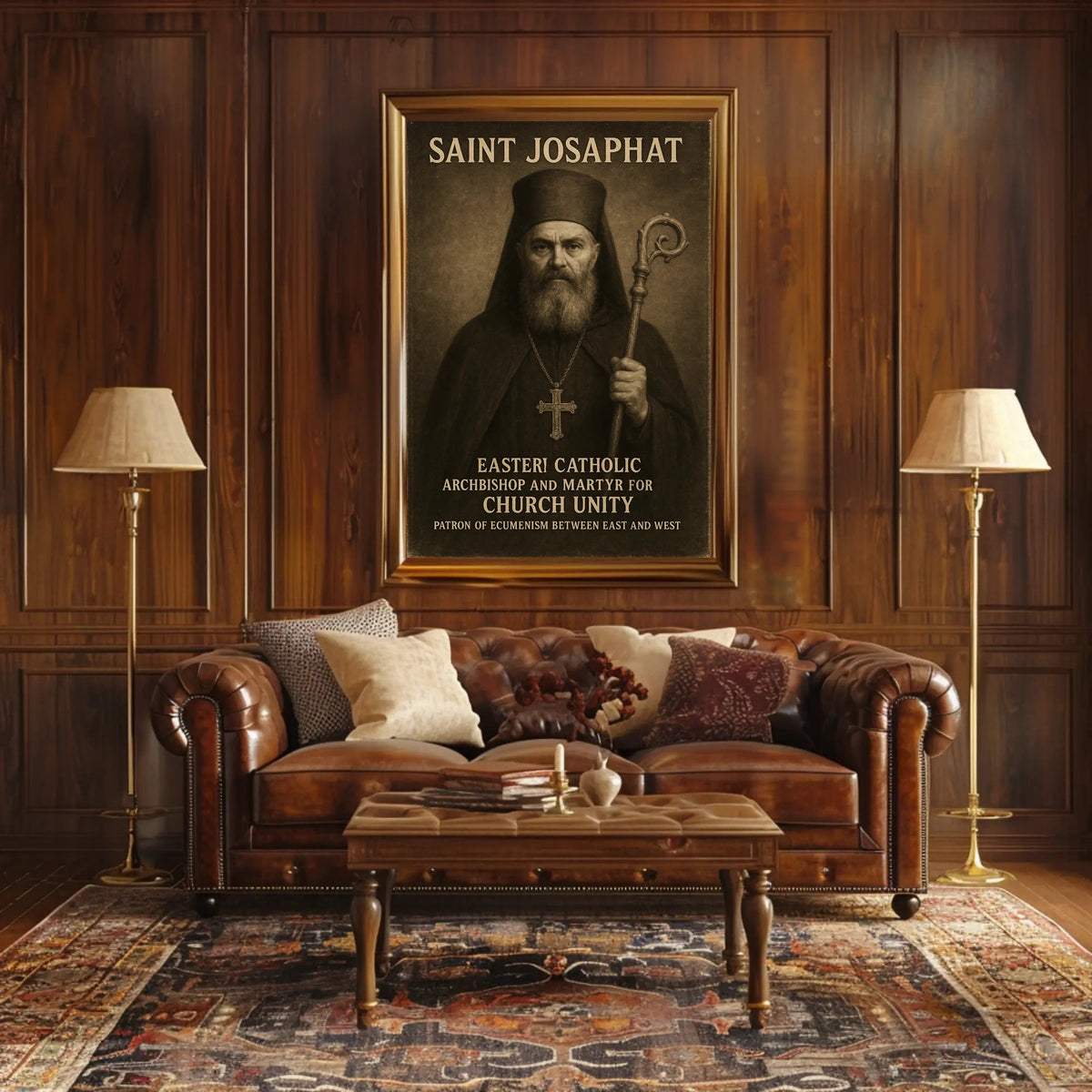 Saint Josaphat Patron Of Ecumenism Poster