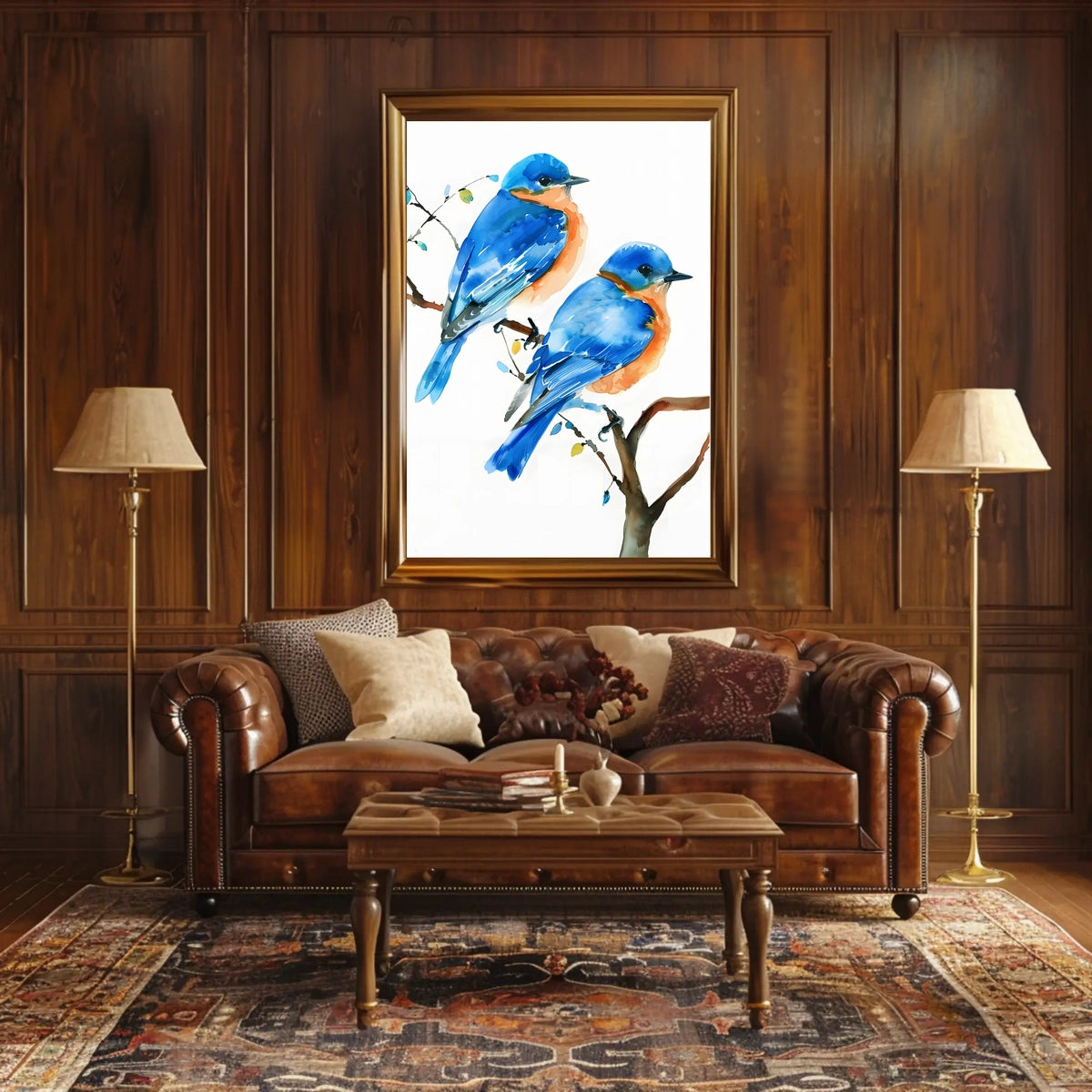 Bluebird Serenity Poster