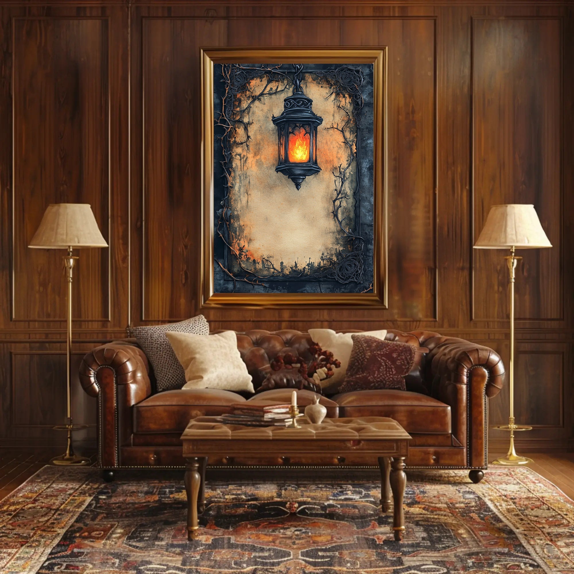 Enchanted Lantern Poster