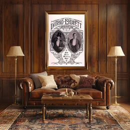 Durno-Emmett Combination Vintage Variety Show Historical Poster