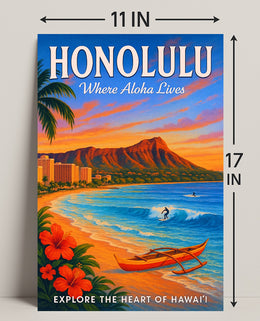 Explore the Heart of Hawai'i Poster PosterGoat