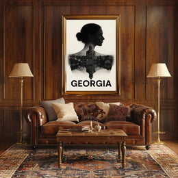Georgia A Fusion of Identity and Architecture Poster