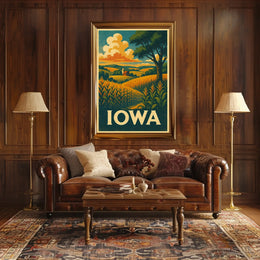 Scenic Iowa Landscape Poster