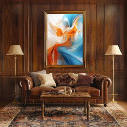 Abstract Fluid Dynamics Abstract Poster PosterGoat