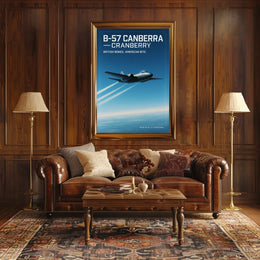 B-57 Canberra Cranberry Poster