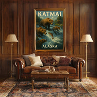 Katmai National Park Alaska Poster