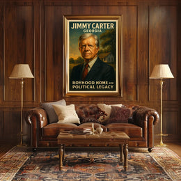 Jimmy Carter Georgia Legacy Poster