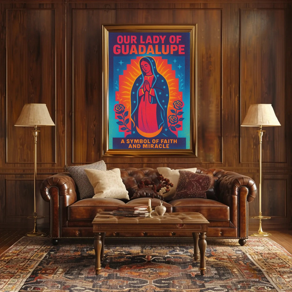 Our Lady Of Guadalupe A Symbol Of Poster