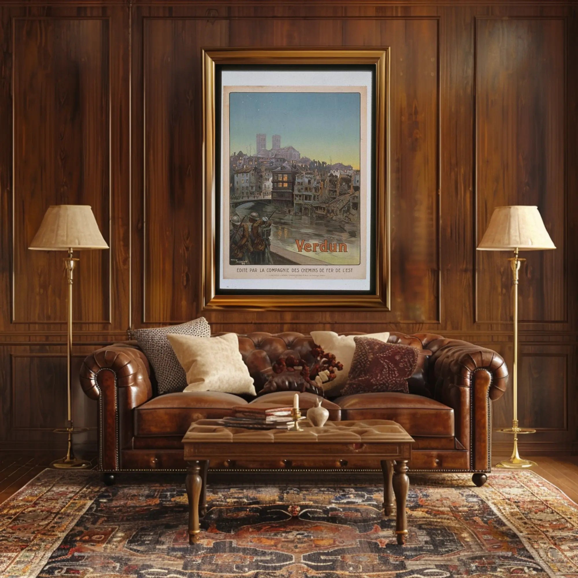 Verdun: A Historic Cityscape Poster PosterGoat