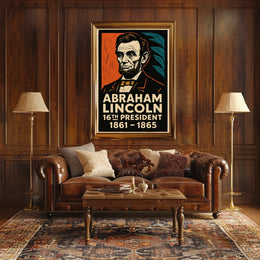 Abraham Lincoln 16th President Poster