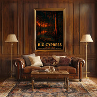 Big Cypress Florida Swamp Preserve Poster