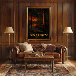 Big Cypress Florida Swamp Preserve Poster