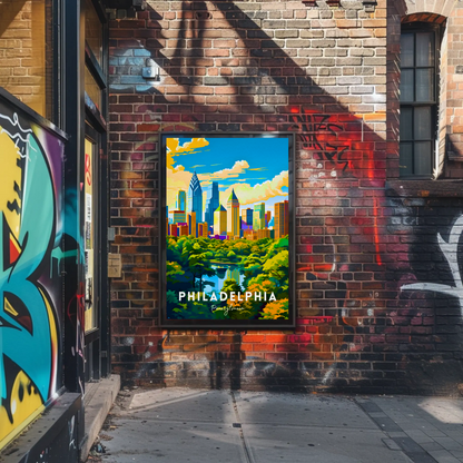 Philadelphia Travel Poster