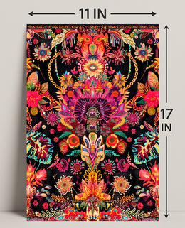 Abstract Art Poster: A Burst of Colorful Imagination