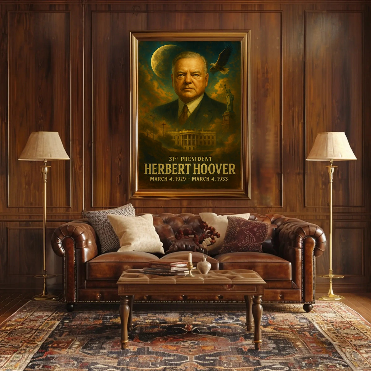Herbert Hoover 31st President Poster
