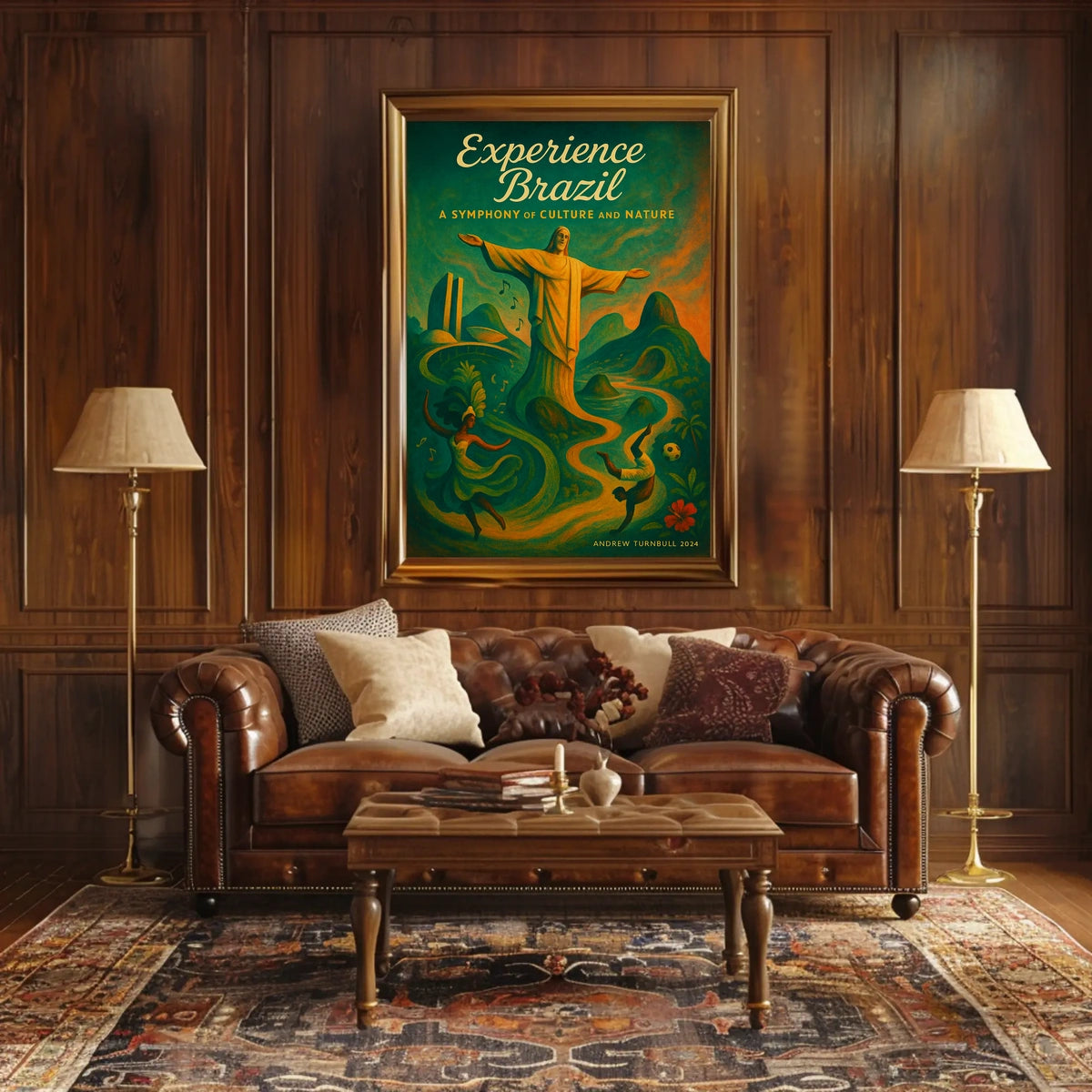 Experience Brazil A Symphony of Culture and Nature Poster