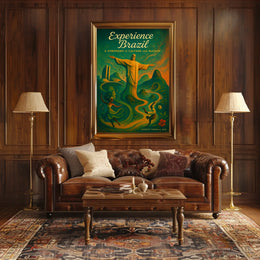 Experience Brazil A Symphony of Culture and Nature Poster