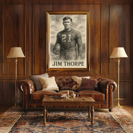 Jim Thorpe Athletic Legend Poster