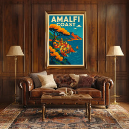 Amalfi Coast Poster