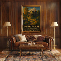 Weir Farm Home Of J. Alden Weir Poster
