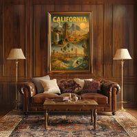 California Dreamscape Poster