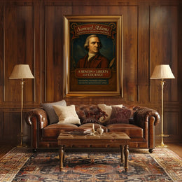 Samuel Adams Architect of American Freedom Poster