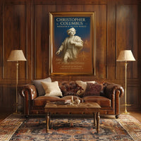Christopher Columbus Navigator of the New World Poster
