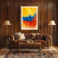 Vibrant Abstract Composition Abstract Poster