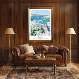 Scenic View of Rodi Poster PosterGoat