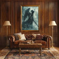 Dark Angel in Armor: Fantasy or Mythology Poster PosterGoat
