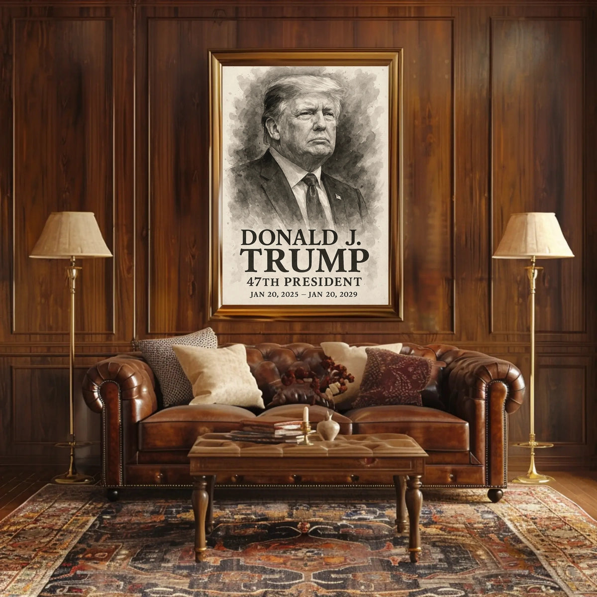 Donald J. Trump 47th President Poster
