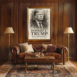 Donald J. Trump 47th President Poster