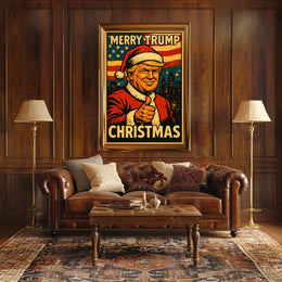 Merry Trump Christmas Poster